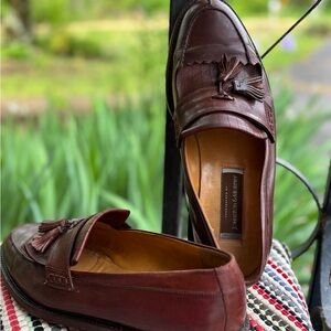 Johnston & Murphy Men's Brown Tassel Loafers